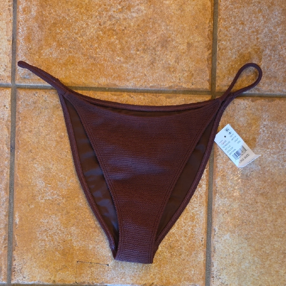 Women's Brown Bikini Bottom